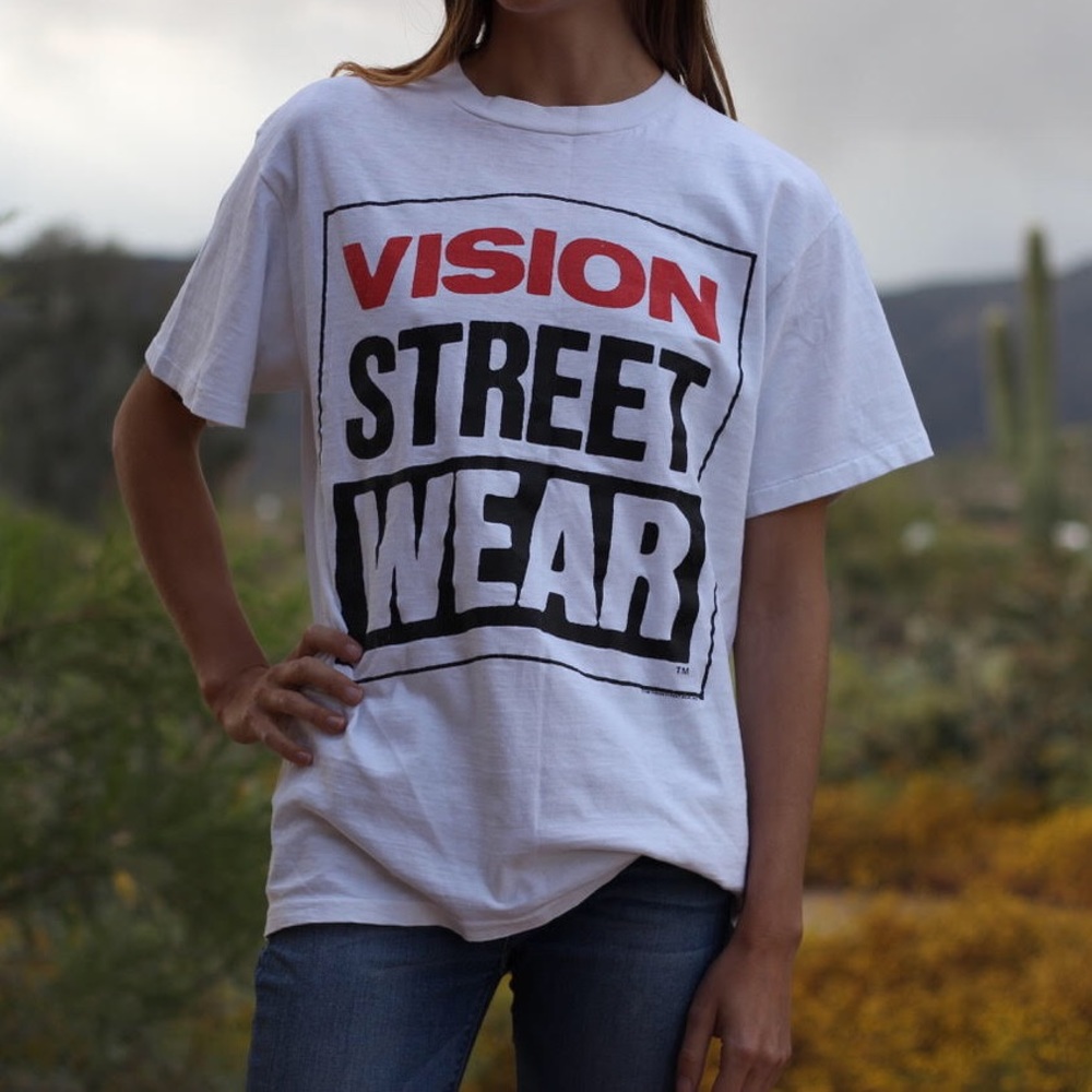 Vintage Vision Street Wear T-Shirt 1987